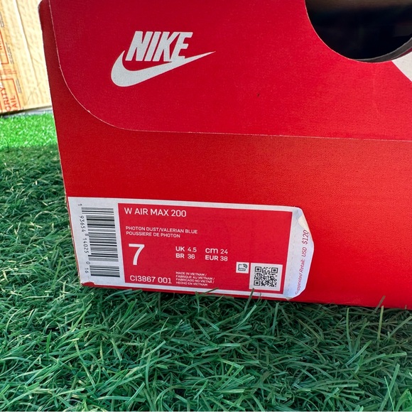 Nike Air Max 200 Photon Dust / Valerian Blue - Picture 12 of 13